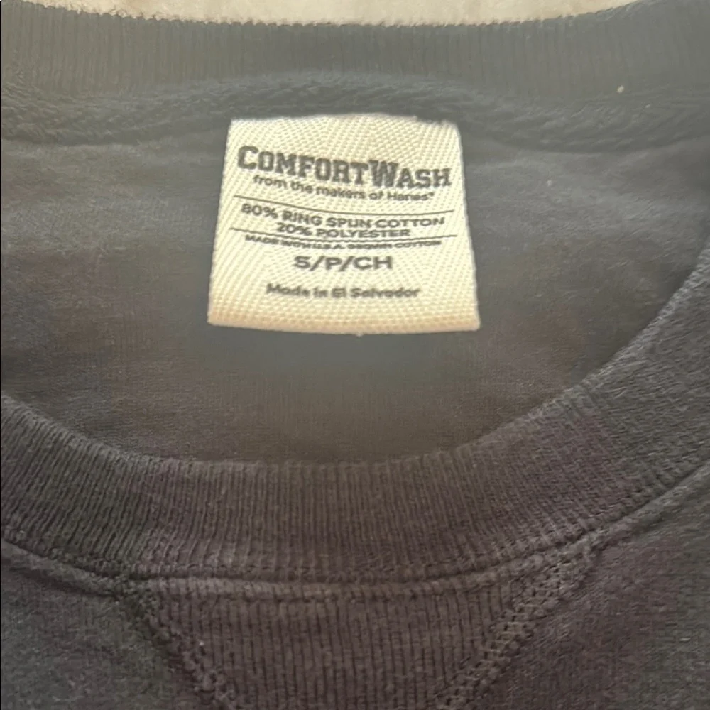 Black Sweatshirt Sunday Scaries by Friday & Saturday Small - Picture 2 of 4